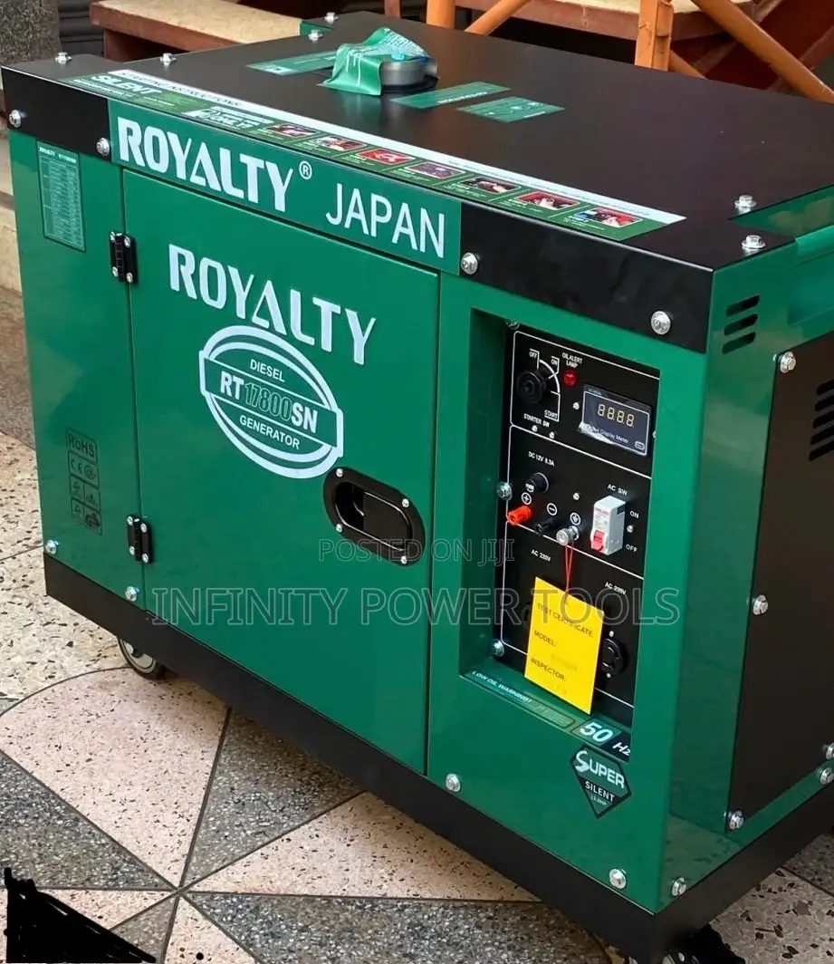 Diesel Silent Generator/Standby Generator 9.5kva Royalty