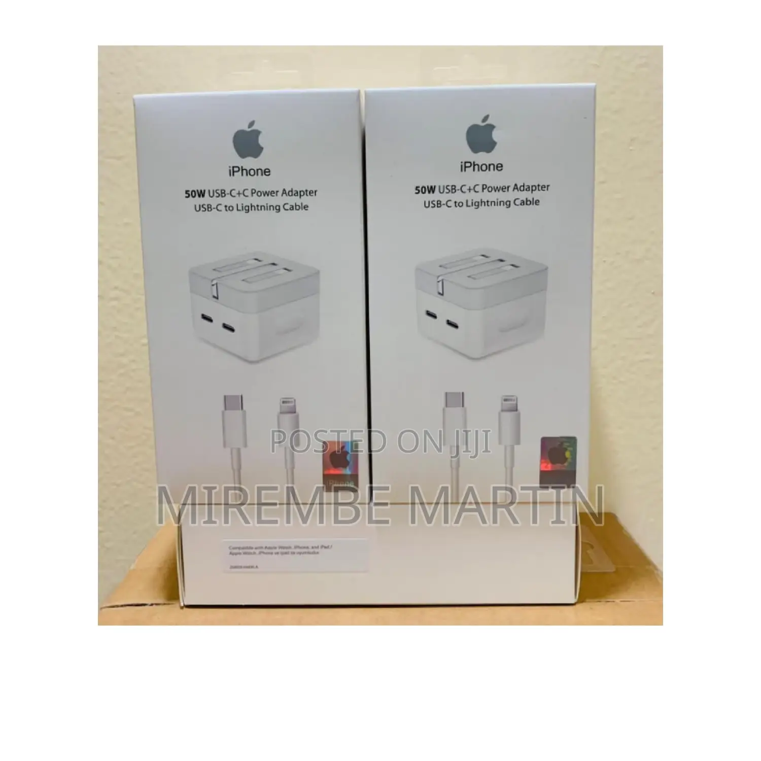 iPhone Usb-C 50W Power Adapter Charger.