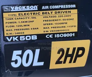 Electric Belt Driven Air Compressor