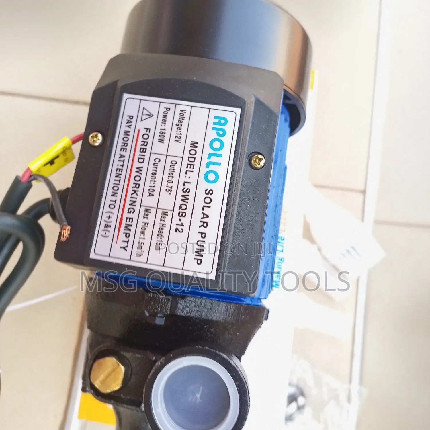 Solar Pump 15m Surface
