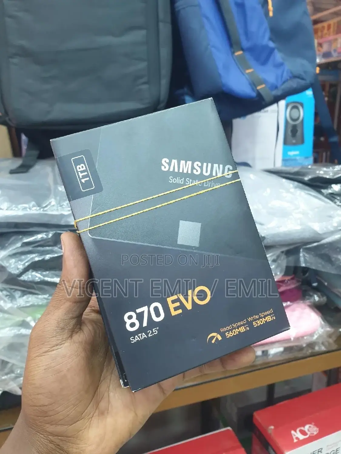 1TB Samsung SSD 870 EVO Internal 2.5