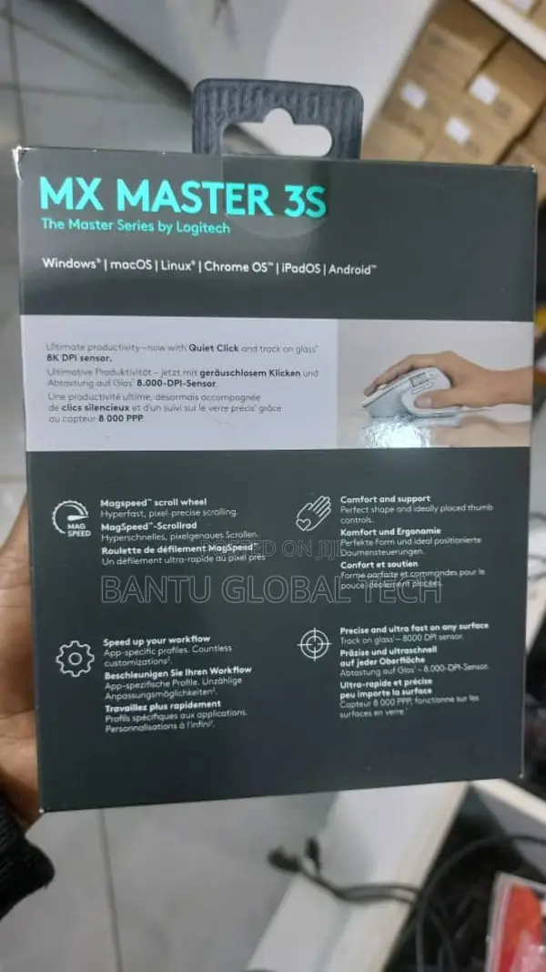 Logitech MX Master 3S - Wireless Mouse
