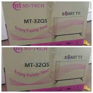 Mitech 32 Smart Digital Flat Screen Flameless.