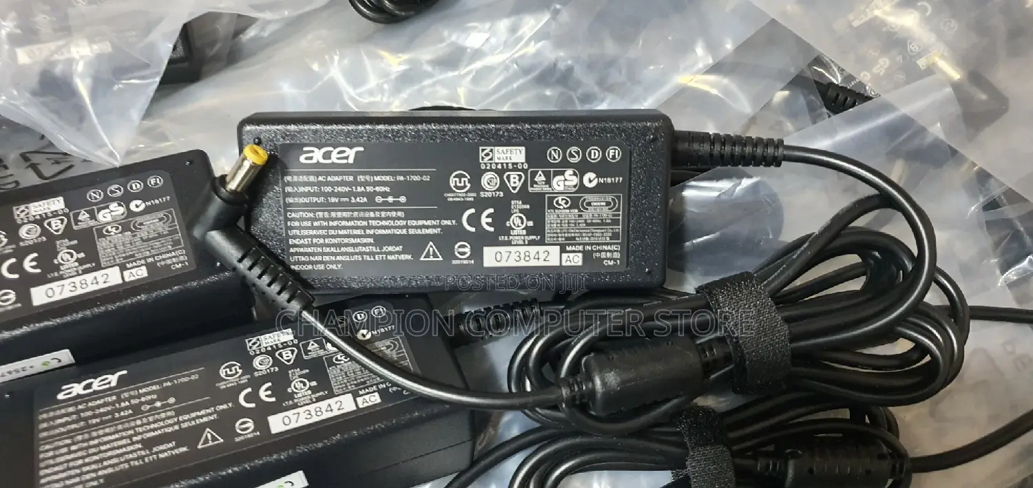 Acer Laptop Adapter 65W 19V Charger