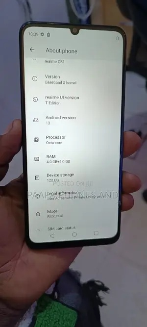 Realme C51 128 GB Black