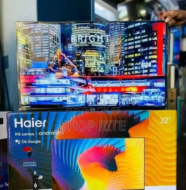 Haier 32inches New TVS Smart Android