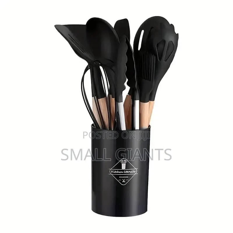 High Quality 12 Pieces Silicone Cooking Accessories