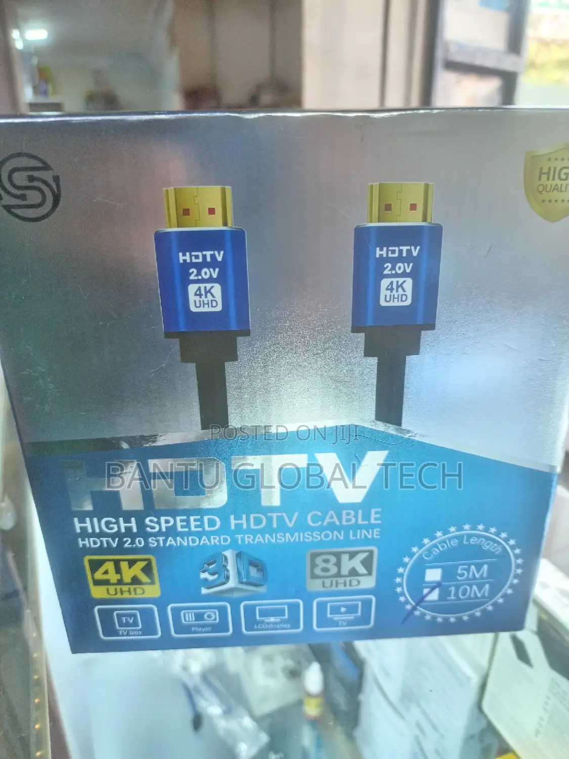 High Speed UHD HDTV /HDMI Cable 10metres