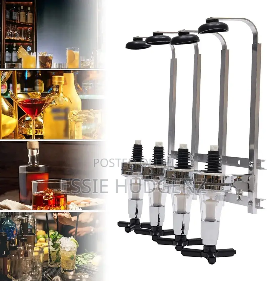 4 Bottle Dispenser Bar Burtler
