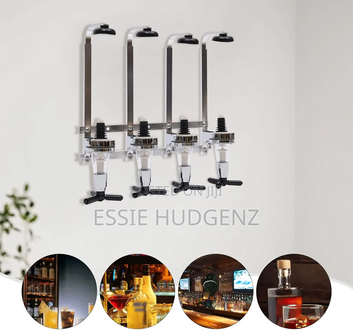 4 Bottle Dispenser Bar Burtler