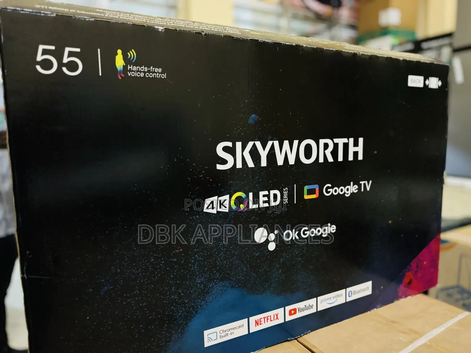 Skyworth 55’Inch Smart Qled TVS