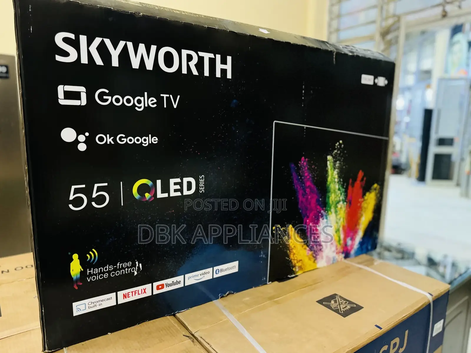 Skyworth 55inch Qled Series TVS Stocked Available