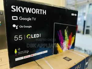 Skyworth 55inch Qled Series TVS Stocked Available