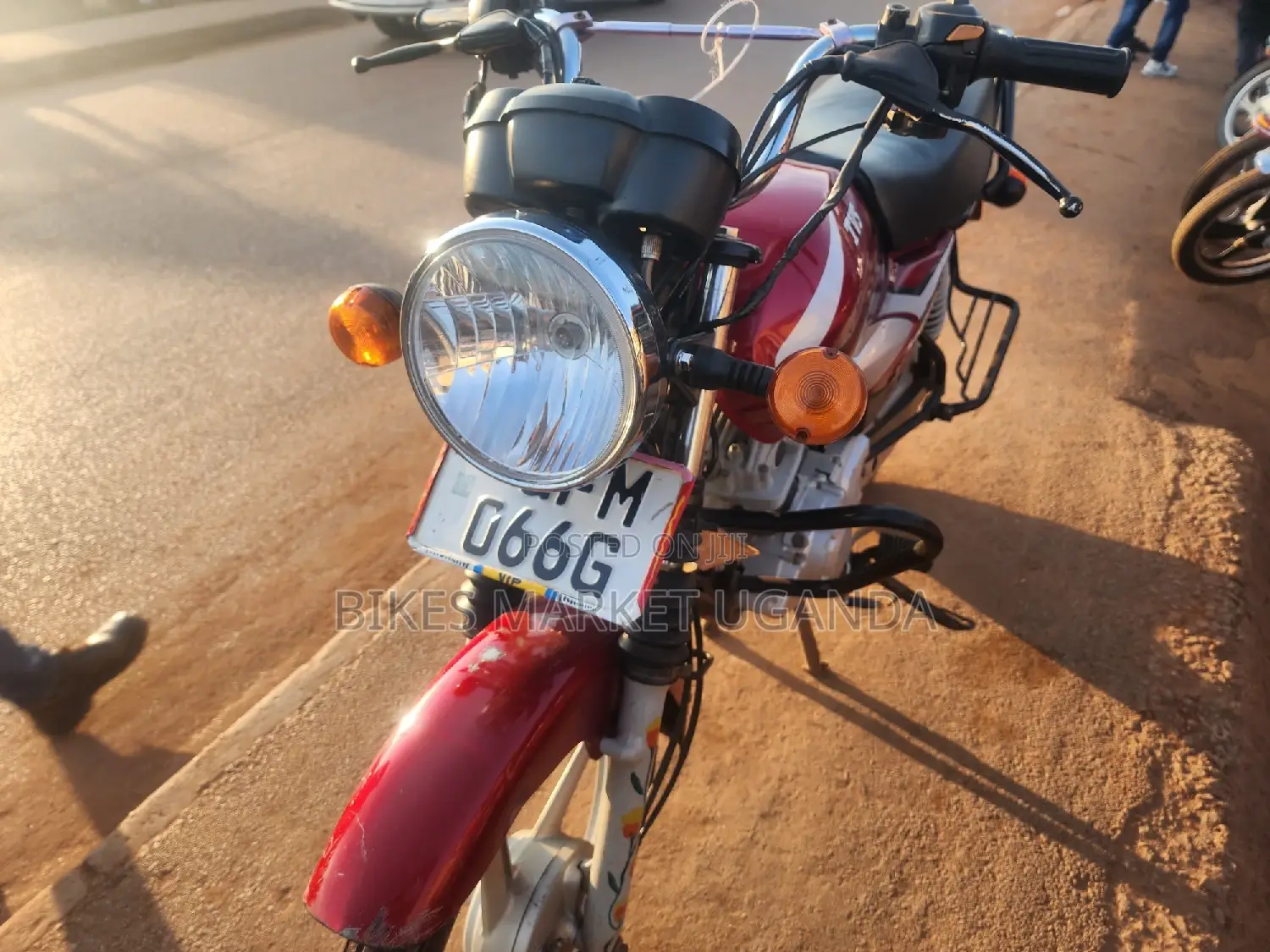 TVS HLX 125 2023 Red