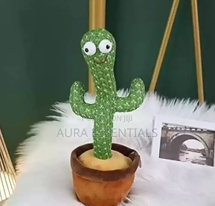 Moving Talking Cactus Toy