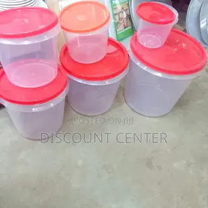 Storage Plastics Buckets Set 6 Piecies