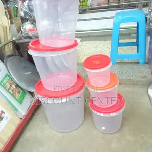 Storage Plastics Buckets Set 6 Piecies