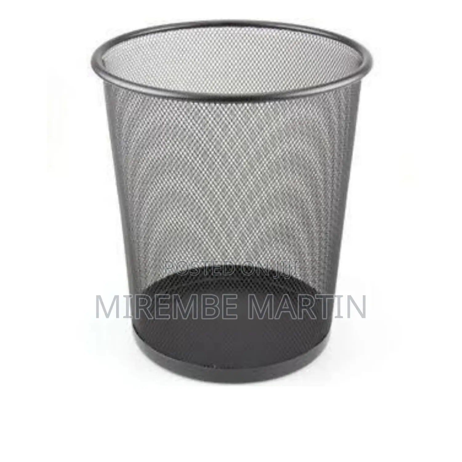 Metallic Mesh Dust Bin.
