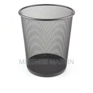 Metallic Mesh Dust Bin.