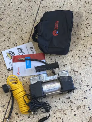 DC/Ac Pressure/Tire Inflator With Gauge