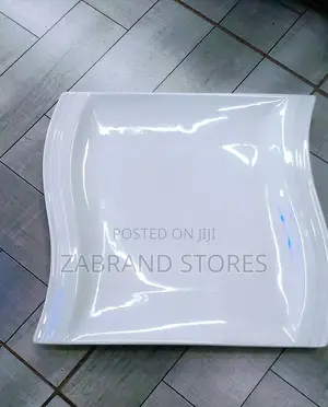 S-Square Dinner Plates 12pcs