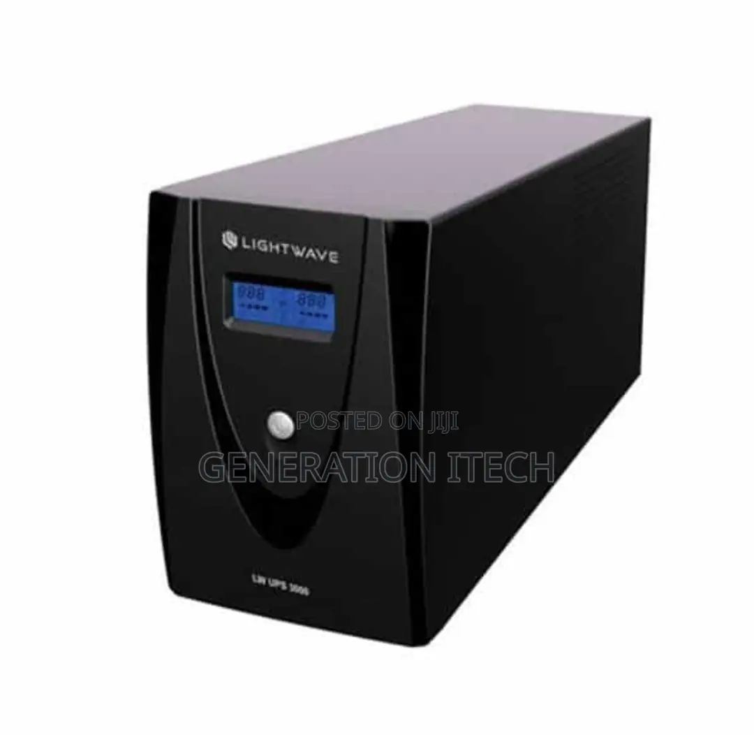 UPS Back Up Battery 3000va- Light Wave