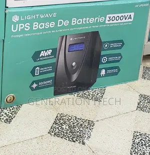 UPS Back Up Battery 3000va- Light Wave