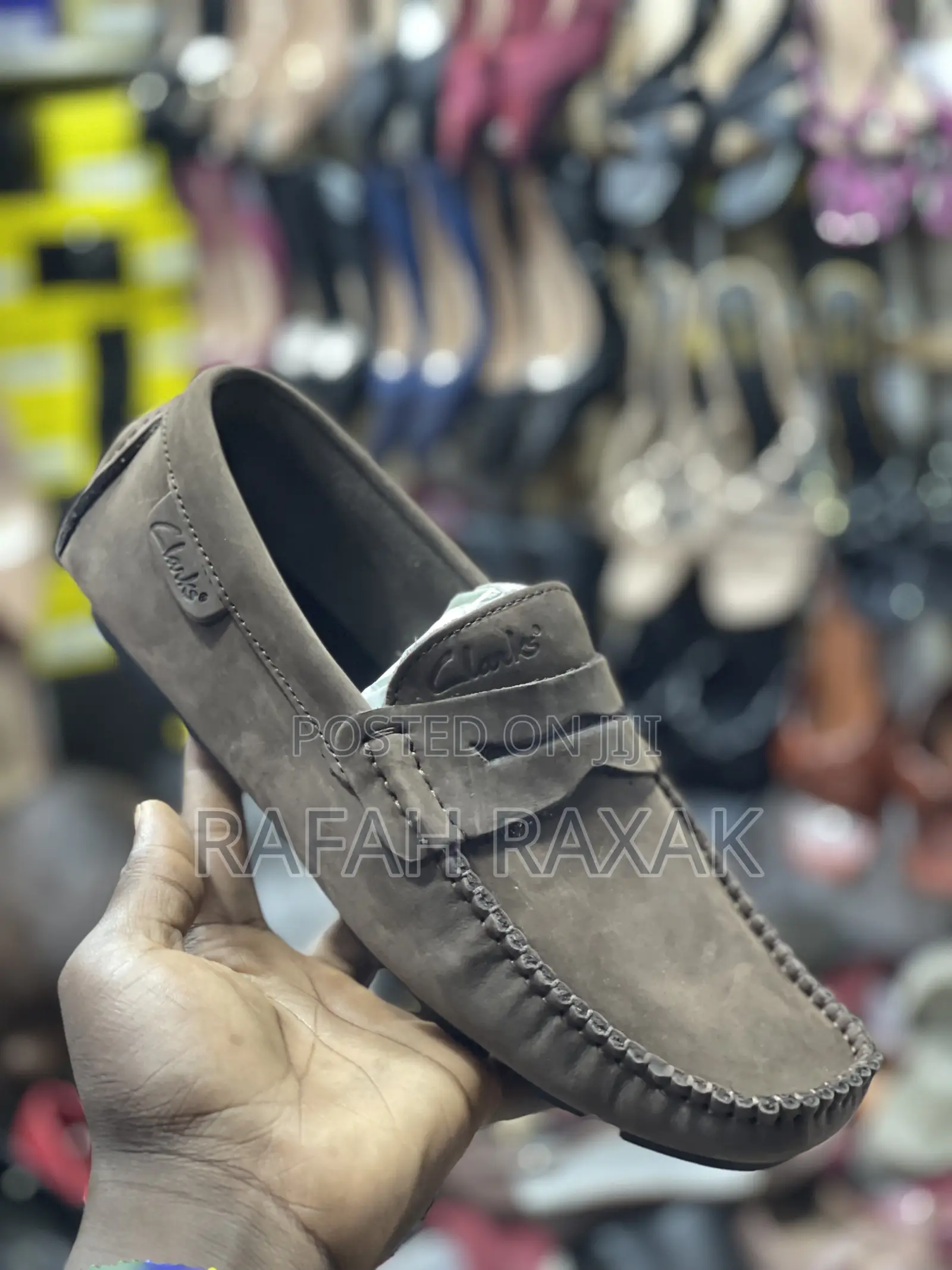 Original Men’S Clarks Leather Moccasins