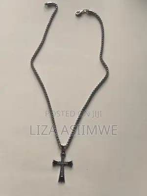 Rope Chains With a Cross Pendant