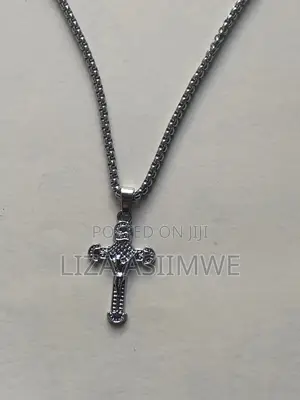 Rope Chains With a Cross Pendant