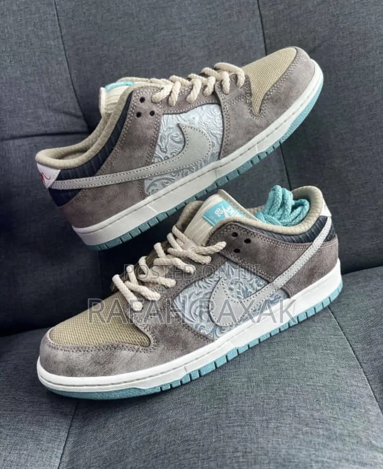 Original Nike SB Dunk Low “Big Money Savings” Suede Sneaker