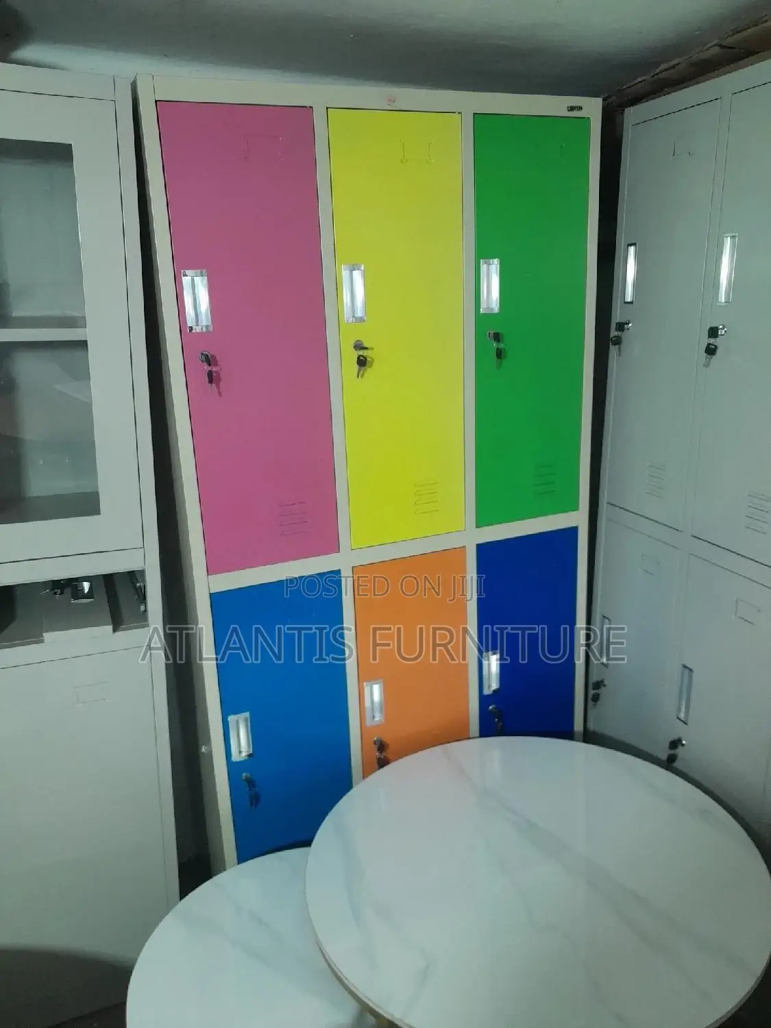 Coloured Office Cabinet