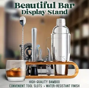 750ml Stainless Steel Bar Cocktail Shaker Set