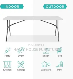 Foldable Rectangular Table