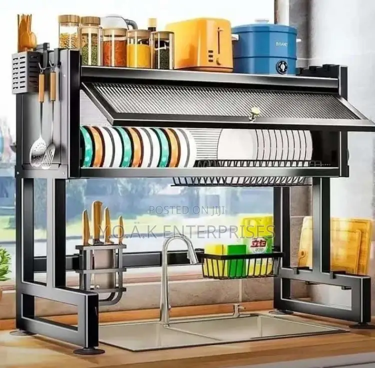 Double Over the Sink Kitchen Rack