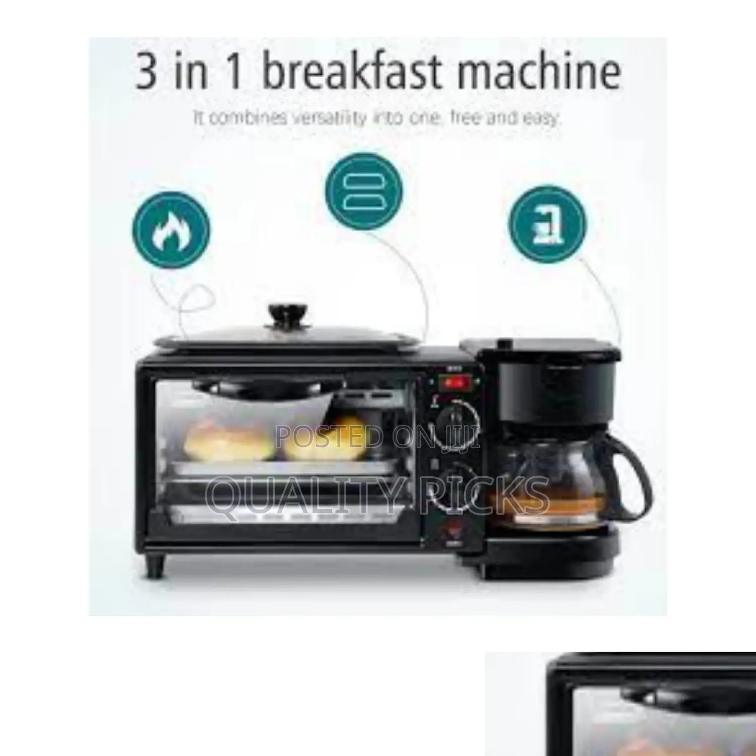 Brand 3 in 1 Breakfast Machine