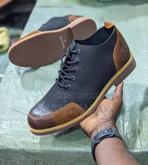 Original Black Timberland Casual Premium Leather Low Shoes