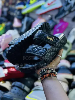 Original Black Dior Dapadans Sandals