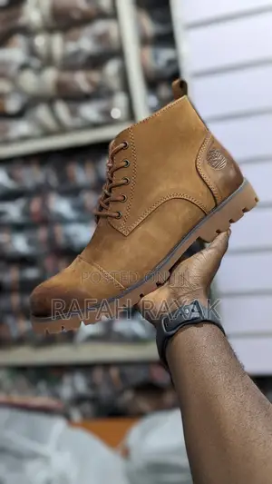 Original Brown Timberland Casual Premium Leather Boots