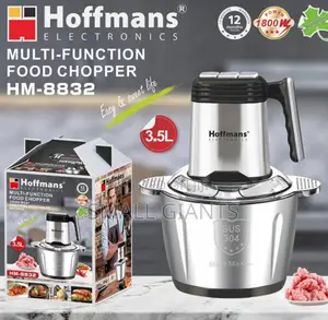 3.5L Hoffman Multifunction Electric Food Grinder + Chopper