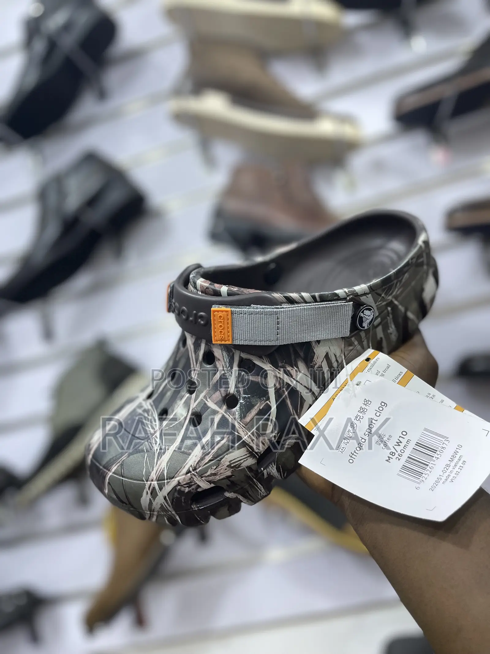 Original Camouflage Rubber Crocs