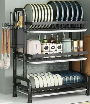 3 Layer Dish Storage Rack