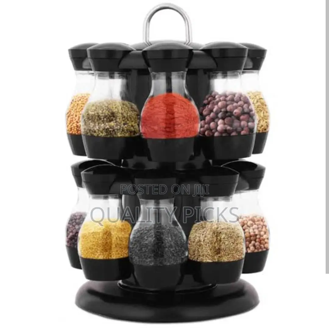 Kitchen Rotating Spice Rack