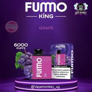 Fumo King 6000 Puffs Grape Ice Vape
