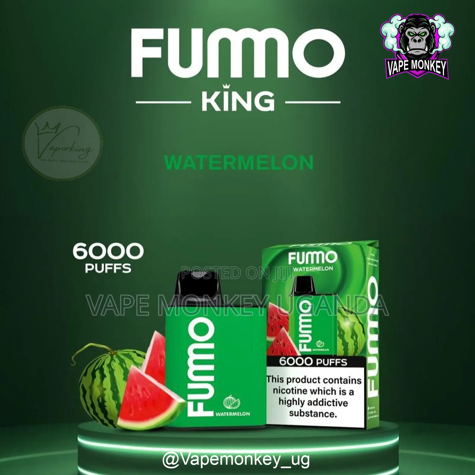 Fumo King 6000 Puffs Watermelon