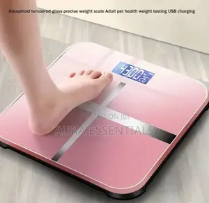 Digital Tempered Glass Precision Body Weight Scale
