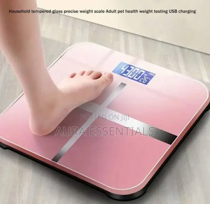 Digital Tempered Glass Precision Body Weight Scale