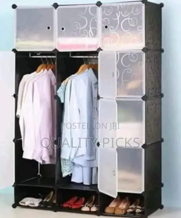 3 Door Plastic Wardrobe