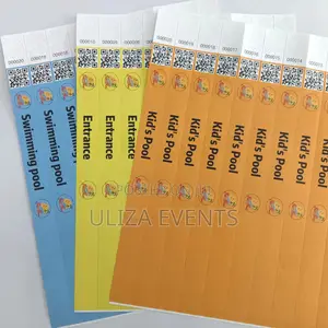 Printed Event Paper Wristbands // Swimming Wristbands