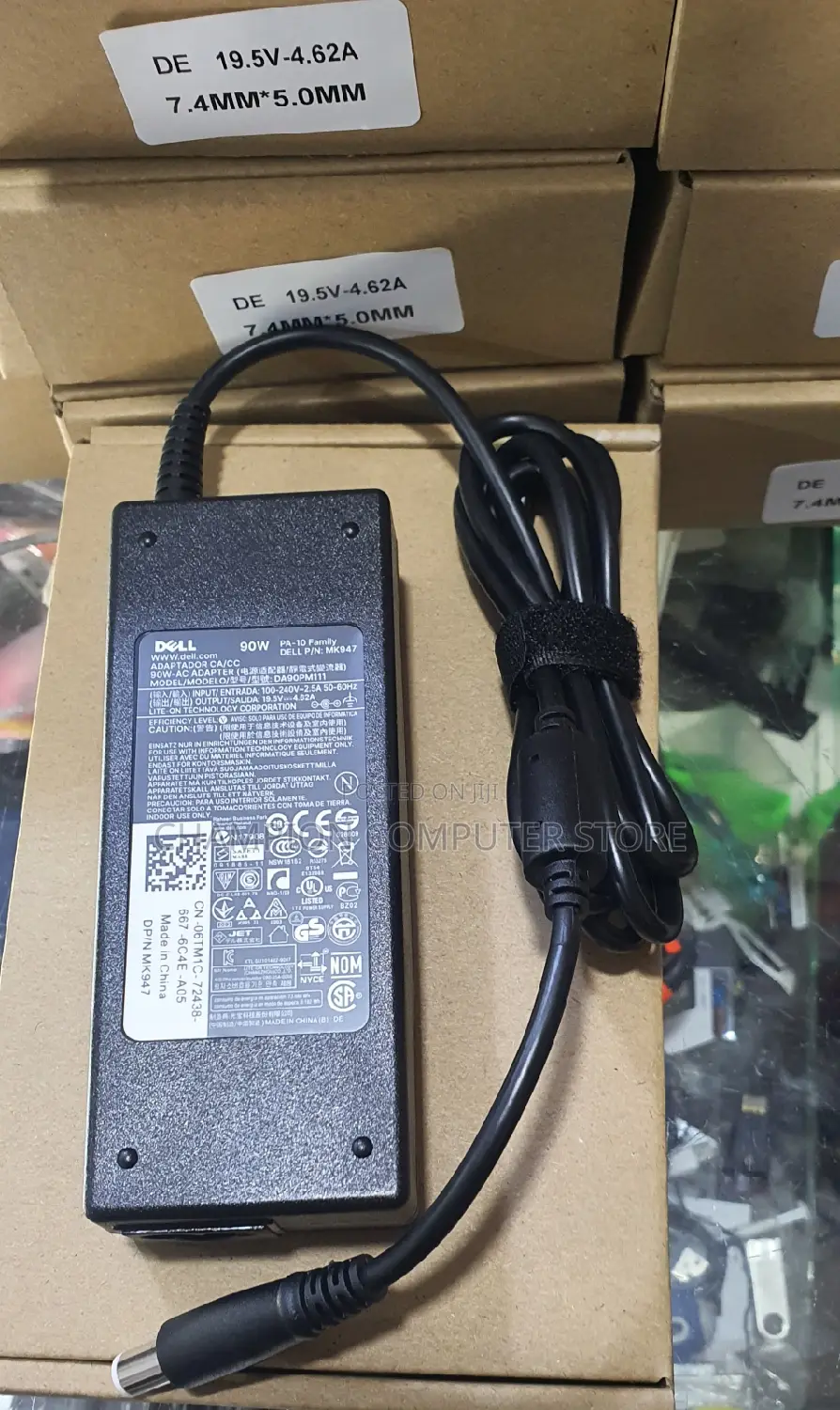 Dell 90w 19.5 4.62A Big Pin Generic Charger/Adapter